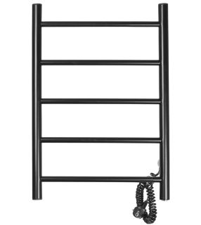 Полотенцесушитель электрический Domoterm Аврора DMT 109-5 50x71 EK R чёрный